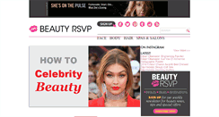 Desktop Screenshot of beautyrsvp.com
